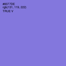 #8377DE - True V Color Image