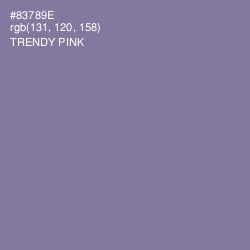 #83789E - Trendy Pink Color Image