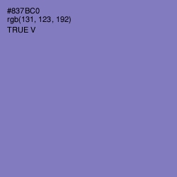 #837BC0 - True V Color Image