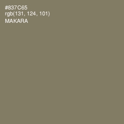 #837C65 - Makara Color Image