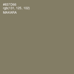 #837D66 - Makara Color Image