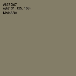 #837D67 - Makara Color Image