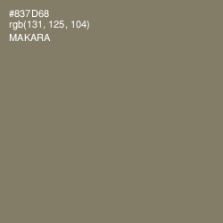 #837D68 - Makara Color Image