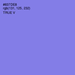 #837DE8 - True V Color Image