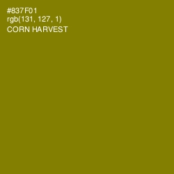 #837F01 - Corn Harvest Color Image