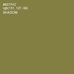 #837F42 - Shadow Color Image