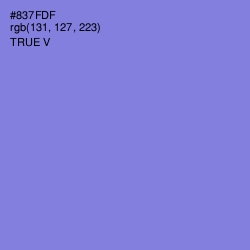 #837FDF - True V Color Image