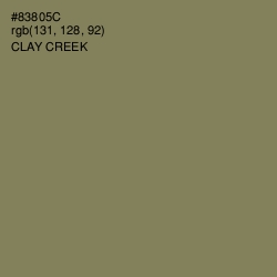 #83805C - Clay Creek Color Image