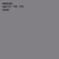 #838085 - Gray Color Image