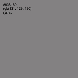 #838182 - Gray Color Image