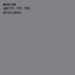 #838188 - Suva Gray Color Image