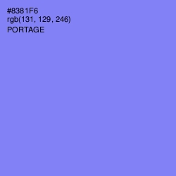 #8381F6 - Portage Color Image