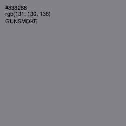 #838288 - Gunsmoke Color Image