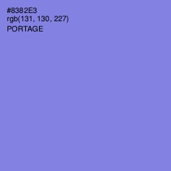 #8382E3 - Portage Color Image