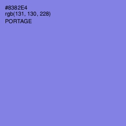#8382E4 - Portage Color Image