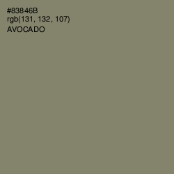 #83846B - Avocado Color Image