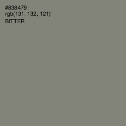 #838479 - Bitter Color Image