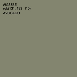 #83856E - Avocado Color Image