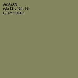 #83865D - Clay Creek Color Image