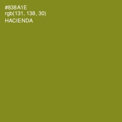 #838A1E - Hacienda Color Image