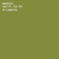 #838B3C - Sycamore Color Image