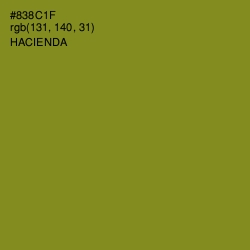 #838C1F - Hacienda Color Image