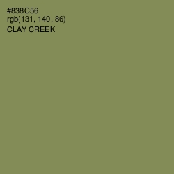 #838C56 - Clay Creek Color Image