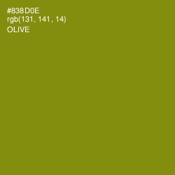 #838D0E - Olive Color Image