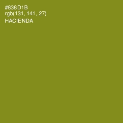 #838D1B - Hacienda Color Image