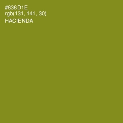 #838D1E - Hacienda Color Image