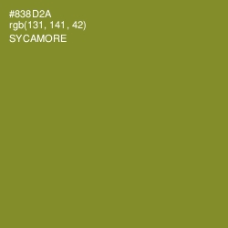 #838D2A - Sycamore Color Image