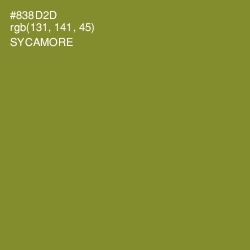 #838D2D - Sycamore Color Image