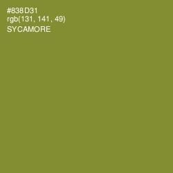 #838D31 - Sycamore Color Image