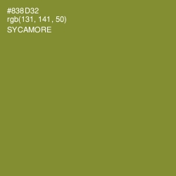 #838D32 - Sycamore Color Image