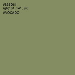 #838D61 - Avocado Color Image