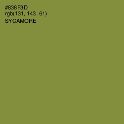 #838F3D - Sycamore Color Image