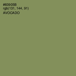 #83905B - Avocado Color Image