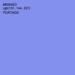 #8390ED - Portage Color Image