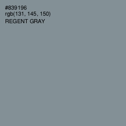 #839196 - Regent Gray Color Image