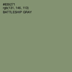 #839271 - Battleship Gray Color Image