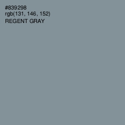 #839298 - Regent Gray Color Image