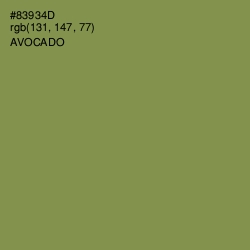 #83934D - Avocado Color Image