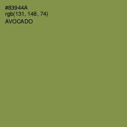 #83944A - Avocado Color Image