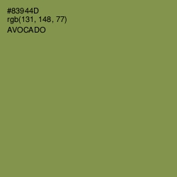 #83944D - Avocado Color Image