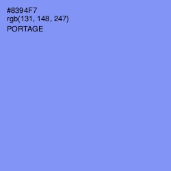 #8394F7 - Portage Color Image
