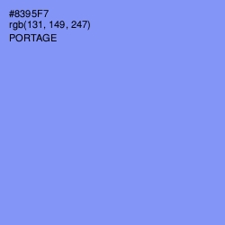 #8395F7 - Portage Color Image