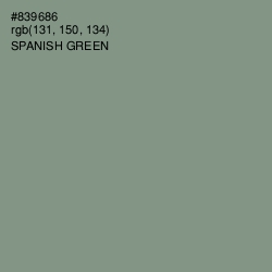 #839686 - Spanish Green Color Image