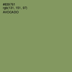 #839761 - Avocado Color Image