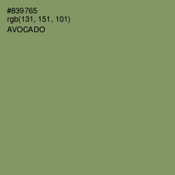 #839765 - Avocado Color Image