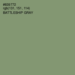 #839772 - Battleship Gray Color Image